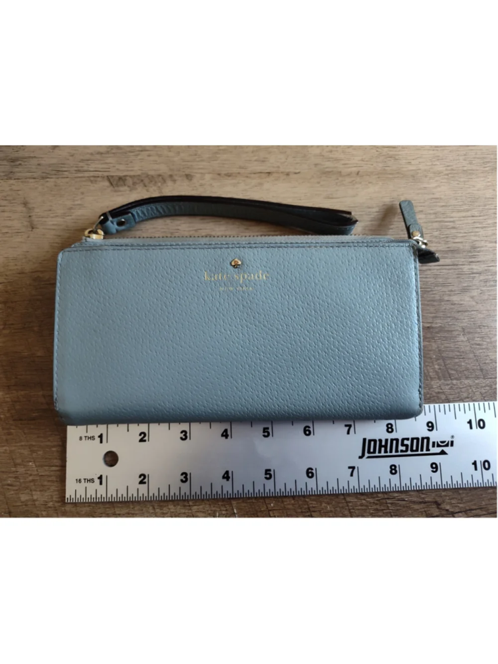 Women's Kate Spade Wristlet Clutch One Size Blue and Black
